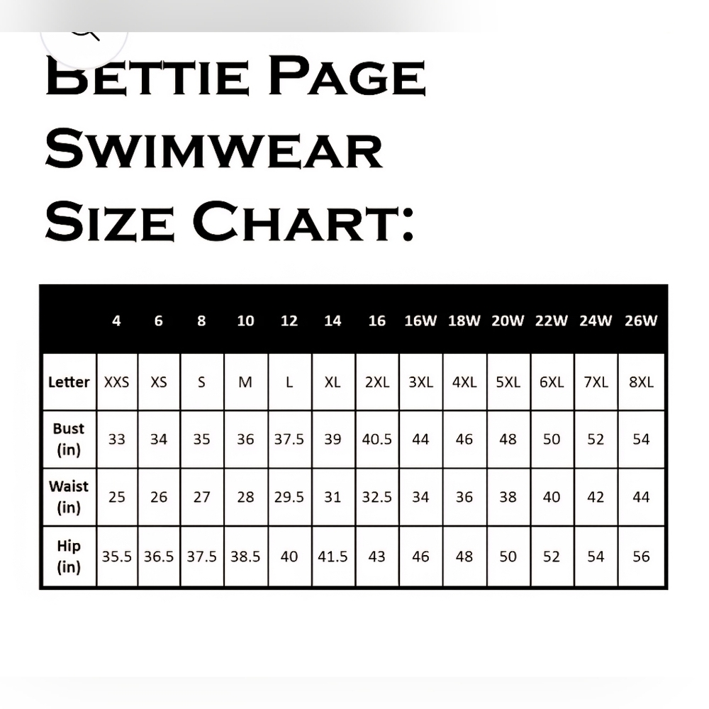 Bettie Page Gingham Bikini 2pc Swimsuit Pin Up - Picture 5 of 5